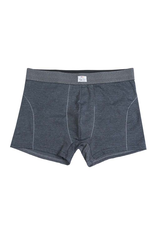 Kit De Cueca Boxer Grafite/Preto