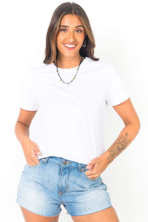 Blusa Básica Branca