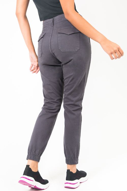 Calça Color Jogger Chumbo