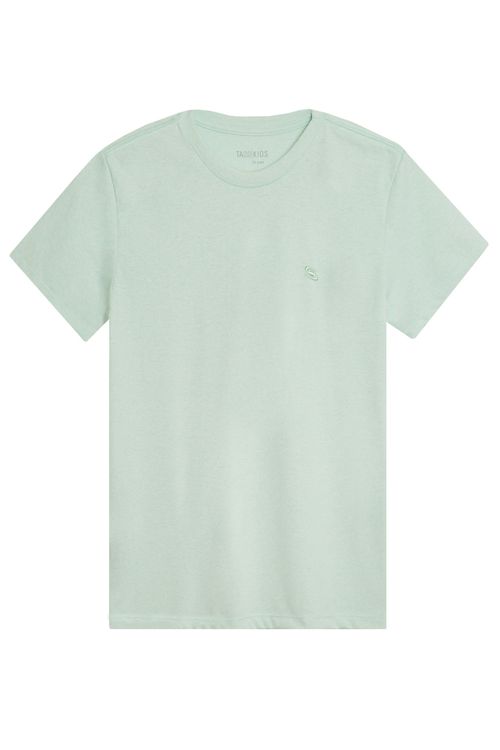 T-Shirt Infantil Básica Verde Clara