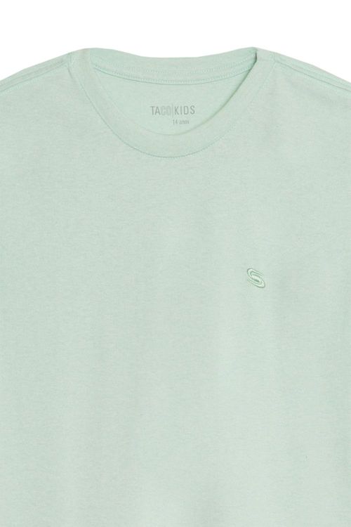 T-Shirt Infantil Básica Verde Clara