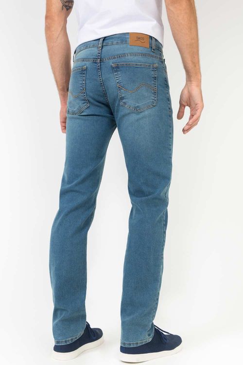 Calça Jeans Straight Destroyer