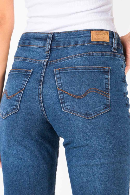 Calça Jeans Straight Destroyer