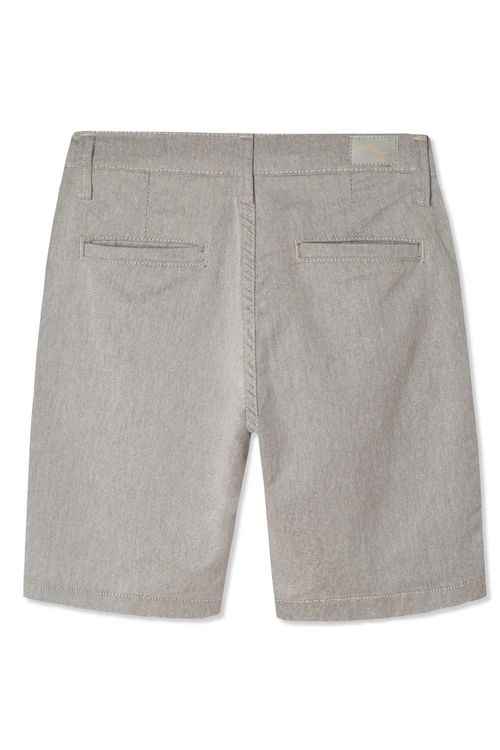 Bermuda Infantil Chino Flex Cinza