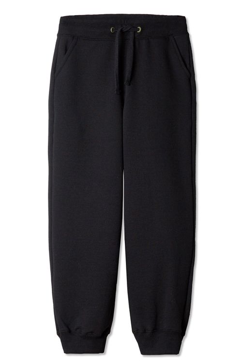 Calça Infantil De Moletom Preto