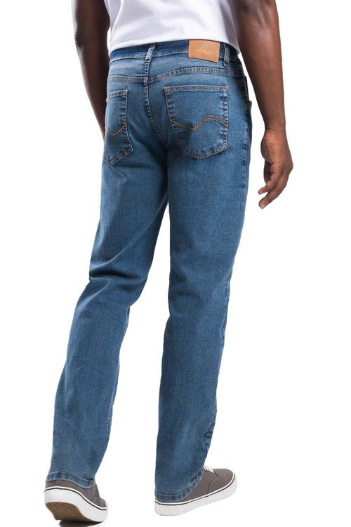 Calça Jeans Straight Flex Destroyer