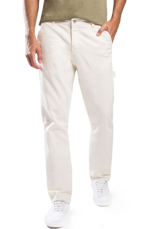 Calça Carpinteiro White Denim Off Wh