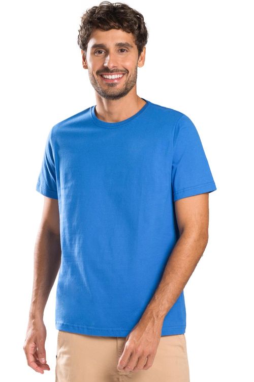 T-Shirt Básica Color Fit Azul Royal