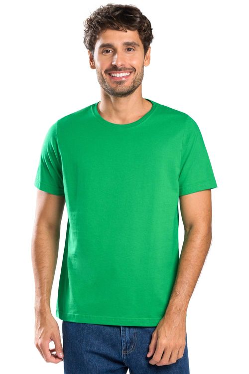 T-Shirt Básica Color Fit Verde Bandeira