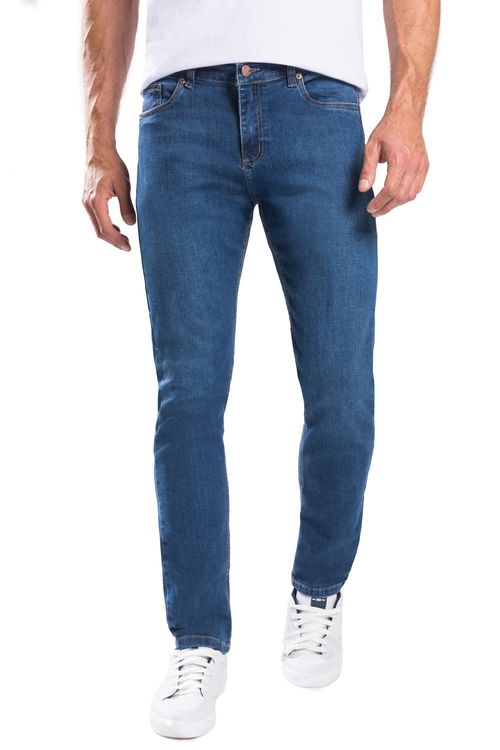 Calça Jeans Slim Flex Premium Stone