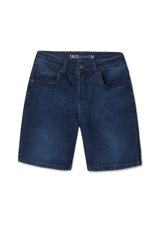 Bermuda Jeans Ciclista Stone