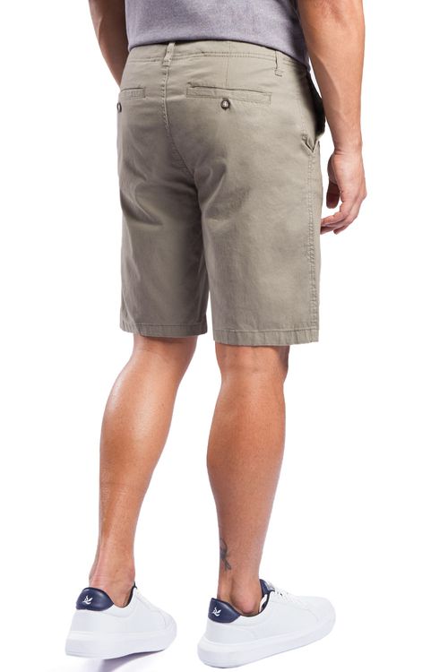 Bermuda Chino Flex Verde Militar