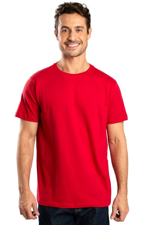 T-Shirt Básica Comfort Vermelho