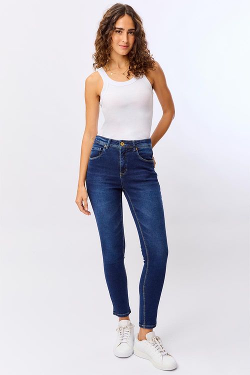 Calça Jeans Skinny Destroyer