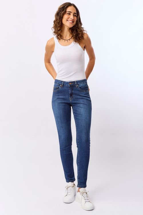 Calça Jeans Skinny Destroyer