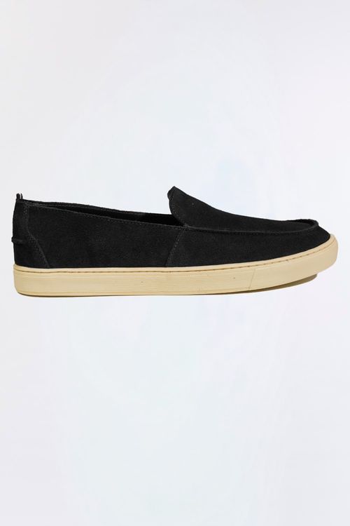 Tênis Loafer Camurça Preto